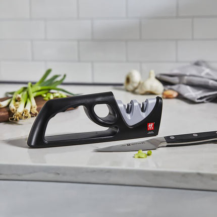 Dụng Cụ Mài Dao Kéo 2 Giai Đoạn Zwilling 1007561 Xám