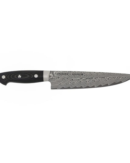 Dao Bếp Trưởng Zwilling 1019604 20.3 cm Tay Cầm Micarta Vải Lanh Đen Thép Không Gỉ Carbide