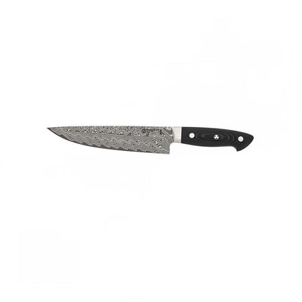 Dao Bếp Trưởng Zwilling 1019604 20.3 cm Tay Cầm Micarta Vải Lanh Đen Thép Không Gỉ Carbide