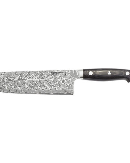 Dao Nakiri Zwilling 1019628 16.5 cm Cán Micarta Vải Đen, Thép Không Gỉ Carbide