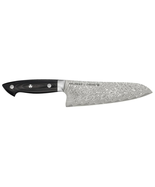 Dao Santoku Zwilling 1019634 17.8 cm Cán Micarta Vải Lanh Đen Thép Carbide