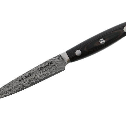 Dao Bít Tết Zwilling 1021701 Tay Cầm Black Linen Micarta Thép Không Gỉ Carbide