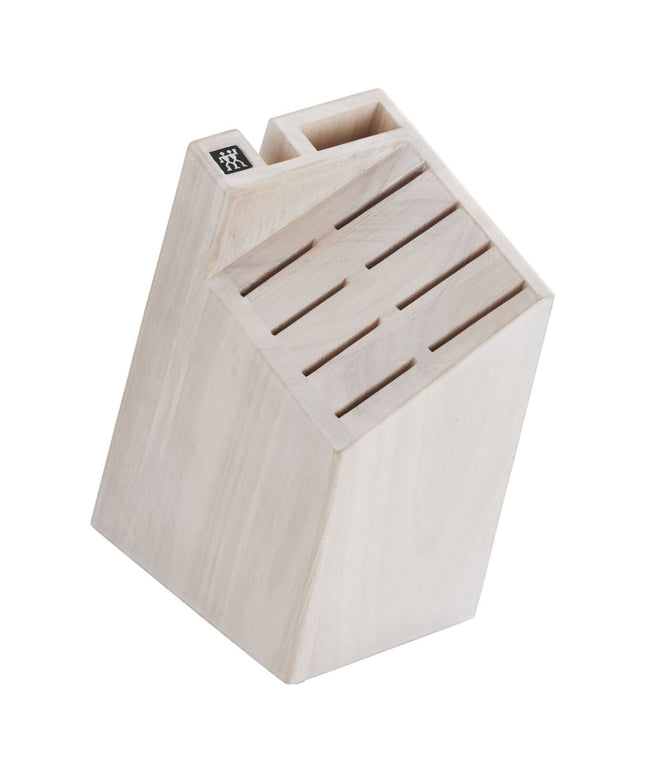Giá Để Dao Zwilling 1018560 18 Khe Gỗ Cứng Trắng