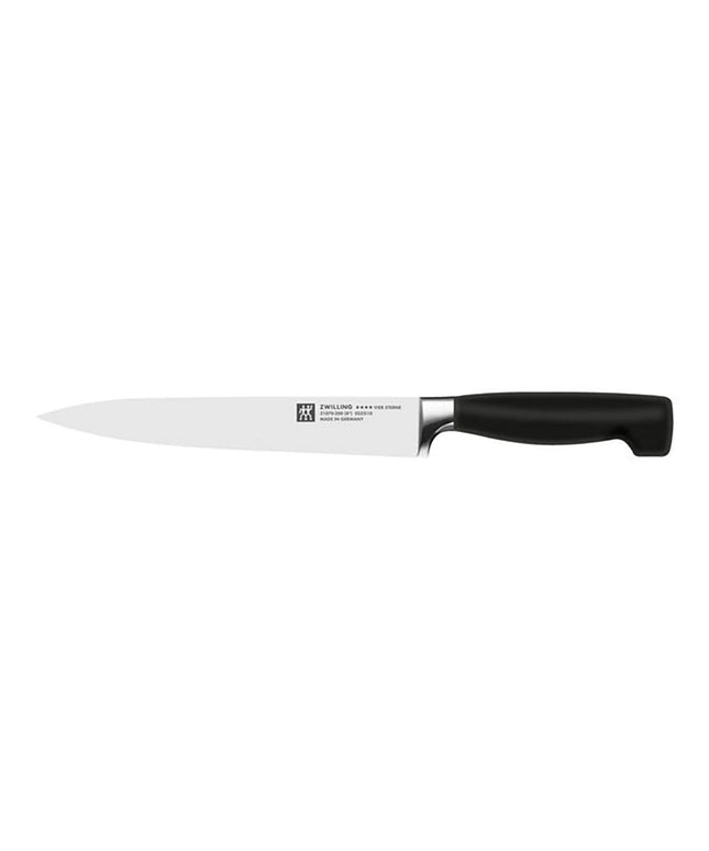 Bộ Dao Thái Và Nĩa Zwilling 1002226 Thép Không Gỉ Carbon Cao Tay Cầm Nhựa Đen