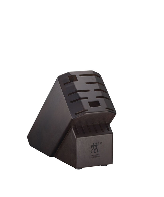 Khối Đựng Dao Zwilling 1018585 16 Khe Gỗ Óc Chó Đen