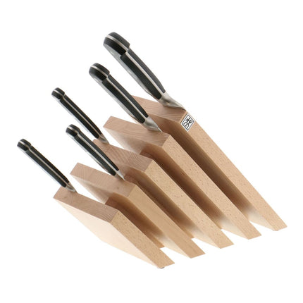 Giá Để Dao Nam Châm Gỗ Sồi Nghiêng Zwilling 1018623 10 Ngăn Màu Tự Nhiên