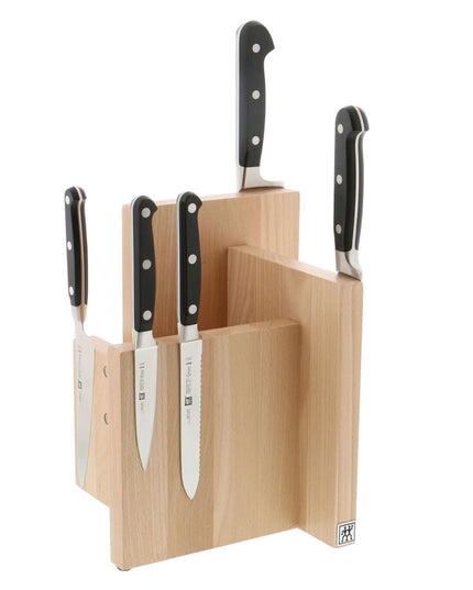 Giá Để Dao Nam Châm Gỗ Sồi Zwilling 1018625 8 Ngăn Màu Tự Nhiên
