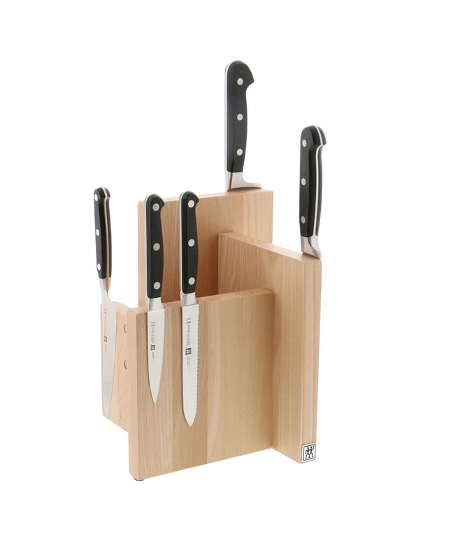 Giá Để Dao Nam Châm Gỗ Sồi Zwilling 1018625 8 Ngăn Màu Tự Nhiên