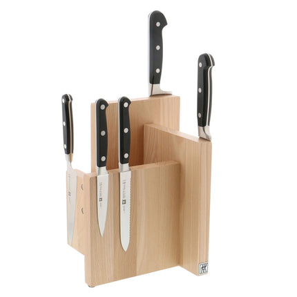 Giá Để Dao Nam Châm Gỗ Sồi Zwilling 1018625 8 Ngăn Màu Tự Nhiên