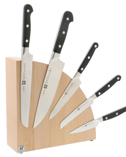 Giá Để Dao Nam Châm Gỗ Sồi Tròn Zwilling 1018629 10 Ngăn Màu Tự Nhiên