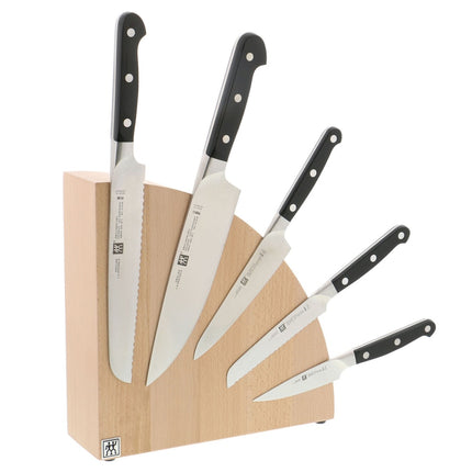 Giá Để Dao Nam Châm Gỗ Sồi Tròn Zwilling 1018629 10 Ngăn Màu Tự Nhiên