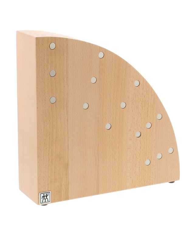 Giá Để Dao Nam Châm Gỗ Sồi Tròn Zwilling 1018629 10 Ngăn Màu Tự Nhiên