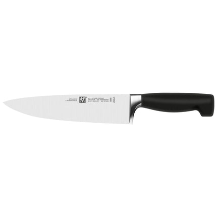 Bộ Dao Zwilling 1018643 Four Star 8 Món Kèm Khối Gỗ Óc Chó Tự Mài