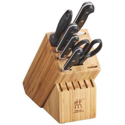 Bộ Dao 7 Món Zwilling Professional S 1018713 Khối Gỗ Bạch Dương