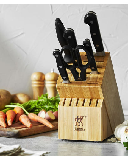Bộ Dao 7 Món Zwilling Professional S 1018713 Khối Gỗ Bạch Dương