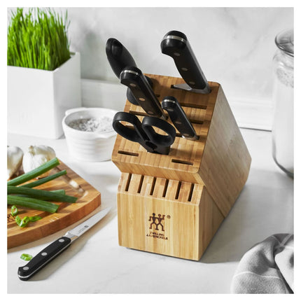 Bộ Dao 7 Món Zwilling Professional S 1018713 Khối Gỗ Bạch Dương