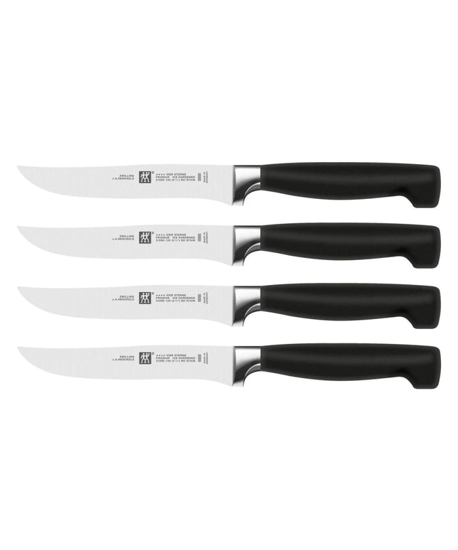 Bộ Dao Zwilling 35740-012 Four Star 12 Món Kèm Khối Gỗ Óc Chó