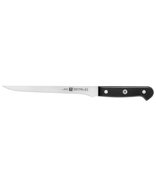 Dao Phi Lê Zwilling 36113-183 17.8 cm Tay Cầm Nhựa Đen Thép Không Gỉ Carbon Cao