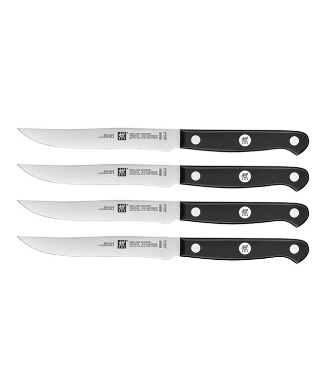 Dao Cắt Bít Tết Zwilling 1010267 12.7 cm Tay Cầm Nhựa Đen Thép Không Gỉ Carbon Cao