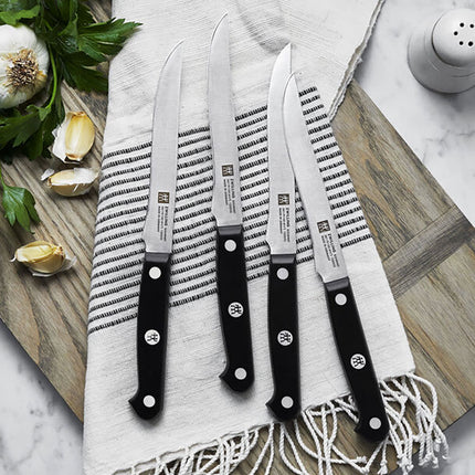 Dao Cắt Bít Tết Zwilling 1010267 12.7 cm Tay Cầm Nhựa Đen Thép Không Gỉ Carbon Cao