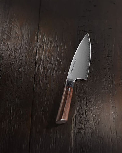 Dao Bếp Trưởng Zwilling 1019094 25.4 cm Tay Cầm Gỗ Pakkawood Nâu Thép Không Gỉ Carbide
