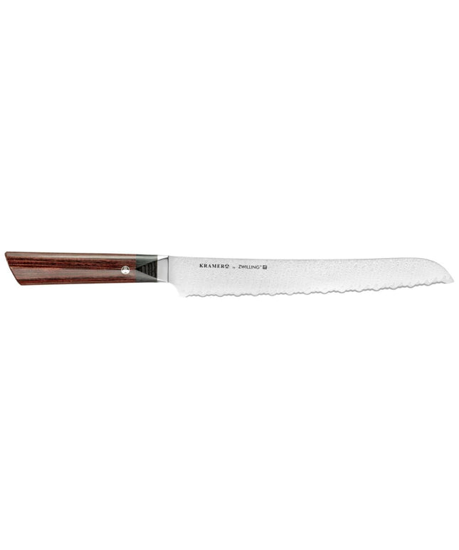 Zwilling 1019098 Dao Cắt Bánh Mì 25.4 cm Cán Gỗ Pakkawood Nâu, Thép Không Gỉ Carbide