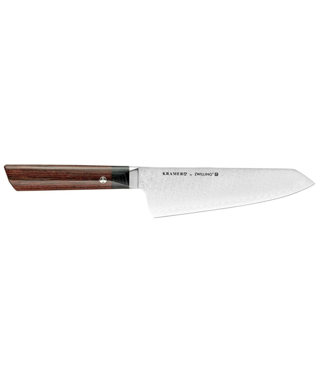 Dao Santoku Zwilling 1019102 17.8 cm Cán Pakkawood Nâu Thép Carbide