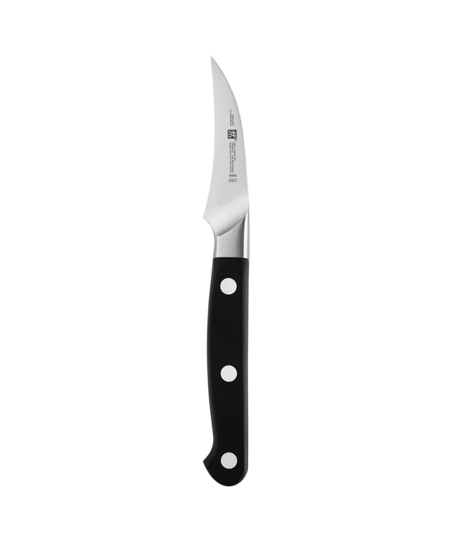 Dao Gọt Vỏ Zwilling 1002736 7 cm Cán Nhựa Đen Thép Không Gỉ Carbon Cao