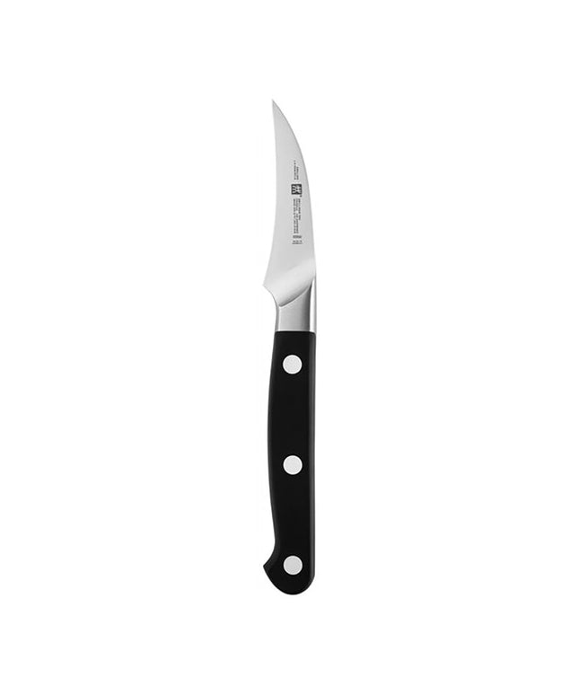 Dao Gọt Vỏ Zwilling 1002736 7 cm Cán Nhựa Đen Thép Không Gỉ Carbon Cao