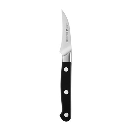 Dao Gọt Vỏ Zwilling 1002736 7 cm Cán Nhựa Đen Thép Không Gỉ Carbon Cao