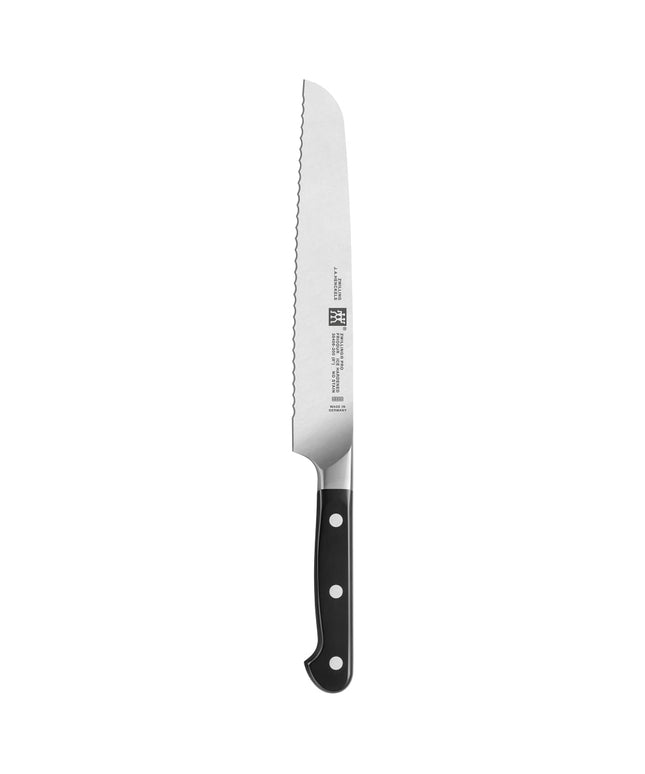 Dao Cắt Bánh Mì Zwilling 1002801 20.3 cm Cán Nhựa Đen Thép Không Gỉ Carbon Cao