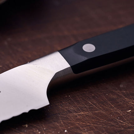Dao Cắt Bánh Mì Zwilling 1002804 22.9 cm Cán Nhựa Đen Thép Không Gỉ Carbon Cao