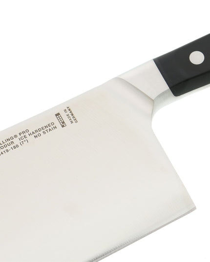 Dao Phay Trung Hoa Zwilling 1002849 17.8 cm Tay Cầm Nhựa Đen Thép Không Gỉ Carbon Cao