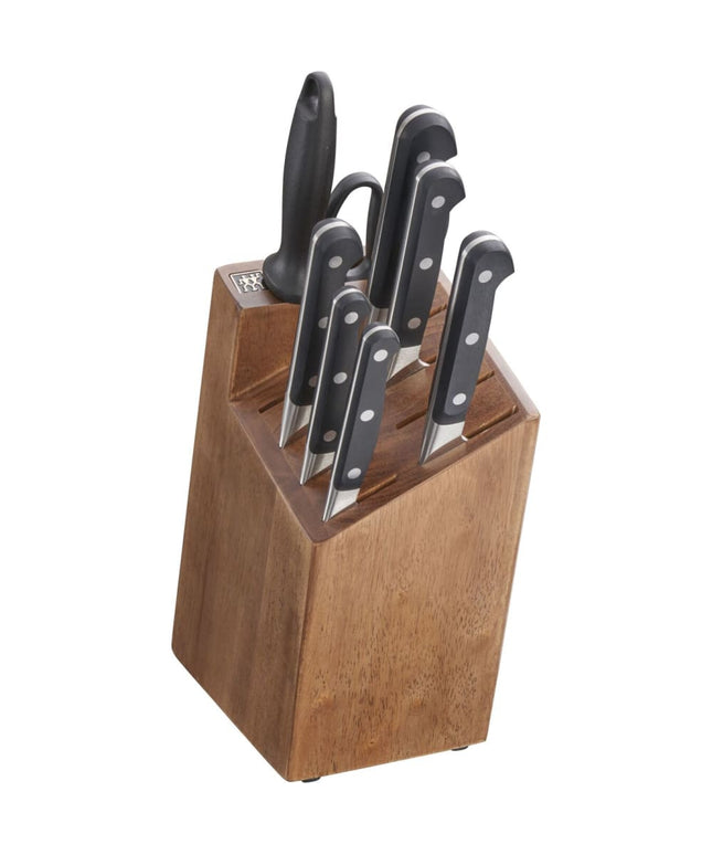 Bộ Dao Zwilling 1019115 Pro 9 Món Kèm Khối Gỗ Cứng