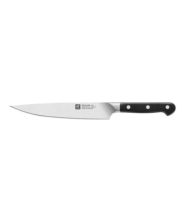 Bộ Dao Thái Và Nĩa Zwilling 1002867 Thép Không Gỉ Carbon Cao Tay Cầm Nhựa Đen