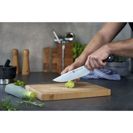 Bộ Dao 3 Món Khởi Động Zwilling 1002871 Thép Không Gỉ Carbon Cao Tay Cầm Nhựa Đen