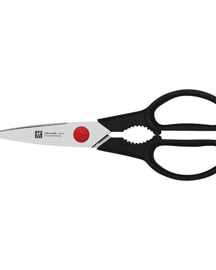 Bộ Dao Zwilling 1019124 7 Món Kèm Thanh Treo - Thép Không Gỉ Carbon Cao, Cán Nhựa Đen