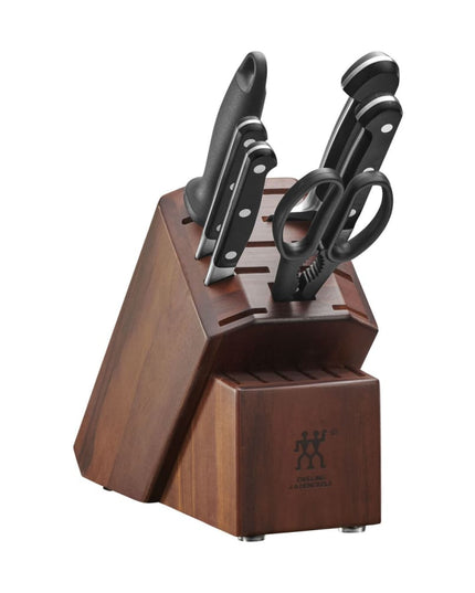Bộ Dao 7 Món Zwilling Pro 1019135 Khối Gỗ