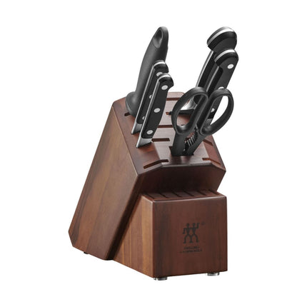 Bộ Dao 7 Món Zwilling Pro 1019135 Khối Gỗ