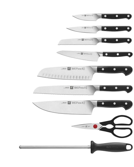 Bộ Dao Zwilling 1019142 Pro 16 Món Kèm Khối Tre