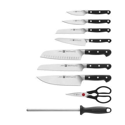 Bộ Dao Zwilling 1019142 Pro 16 Món Kèm Khối Tre