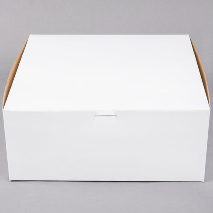 Hộp bánh trắng tùy chỉnh 30 x 30 x 14 cm - Gói 10 cái