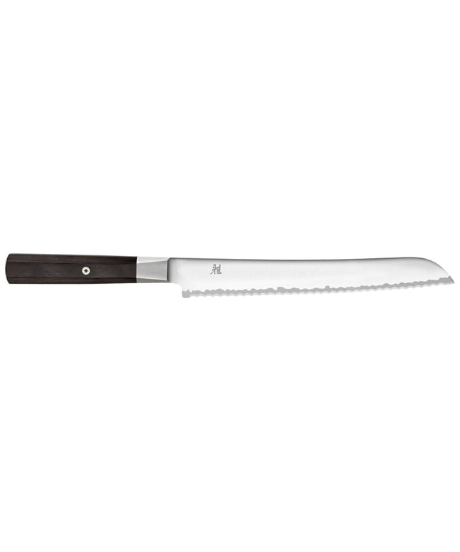 Miyabi 33956-233 Dao Cắt Bánh Mì 23 cm Cán Gỗ Pakkawood Nâu, Thép Không Gỉ Carbide