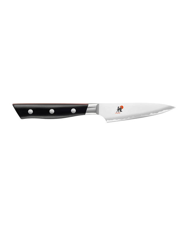 Dao Gọt Trái Cây Miyabi 1019692 8.9 cm Cán Nhựa Đen Thép Không Gỉ Carbide