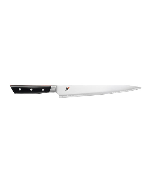 Dao Thái Lát Miyabi 1019701 24.1 cm Cán Nhựa Đen Thép Carbide Không Gỉ