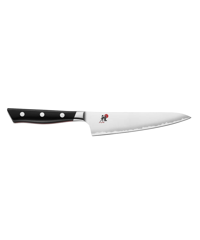 Dao Chuẩn Bị Miyabi 1019716 13.3 cm Tay Cầm Nhựa Đen Thép Không Gỉ Carbide