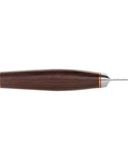 Dao Santoku Miyabi 1001978 17.8 cm Cán Pakkawood Nâu Thép Carbide