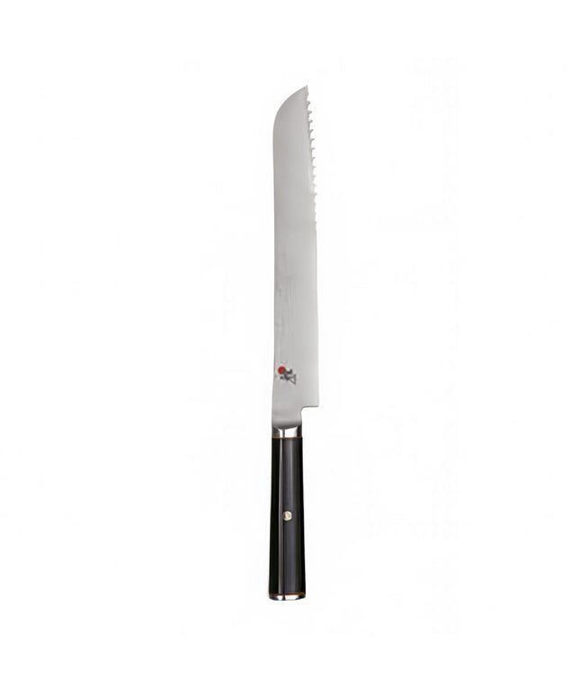 Dao Cắt Bánh Mì Miyabi 1019919 24.1 cm Cán Micarta Vải Lanh Đen, Thép Không Gỉ