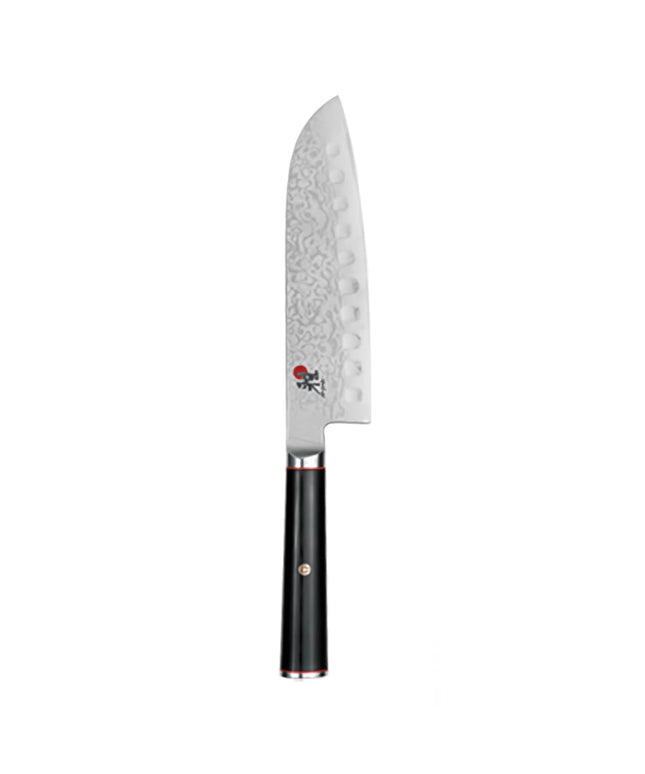 Dao Santoku Miyabi 1002001 17.8 cm Cán Linen Micarta Đen Thép Không Gỉ