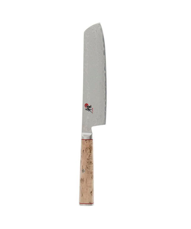 Dao Miyabi 1020095 Nakiri 16.5 cm Cán Gỗ Bạch Dương, Thép Không Gỉ Carbide